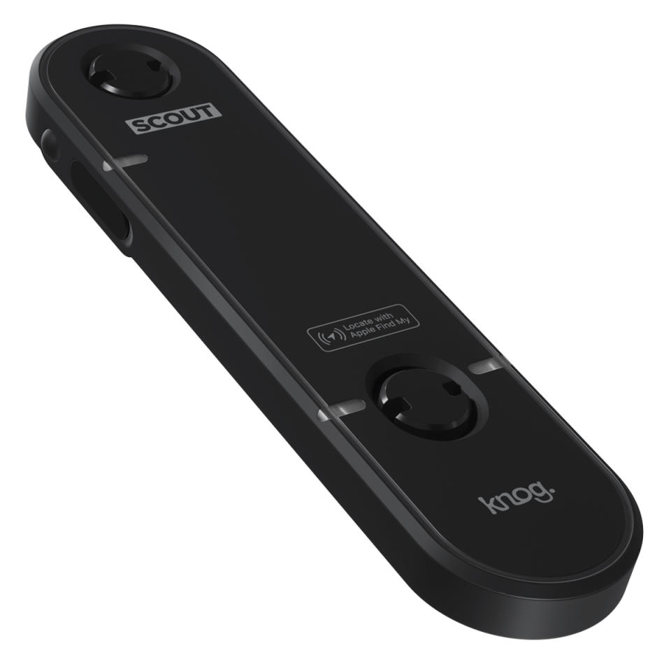 Knog Scout bike alarm and finder, top