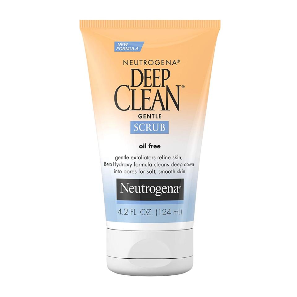Neutrogena Deep Clean Gentle Daily Scrub; best face scrubs for men, best facial scrub for men