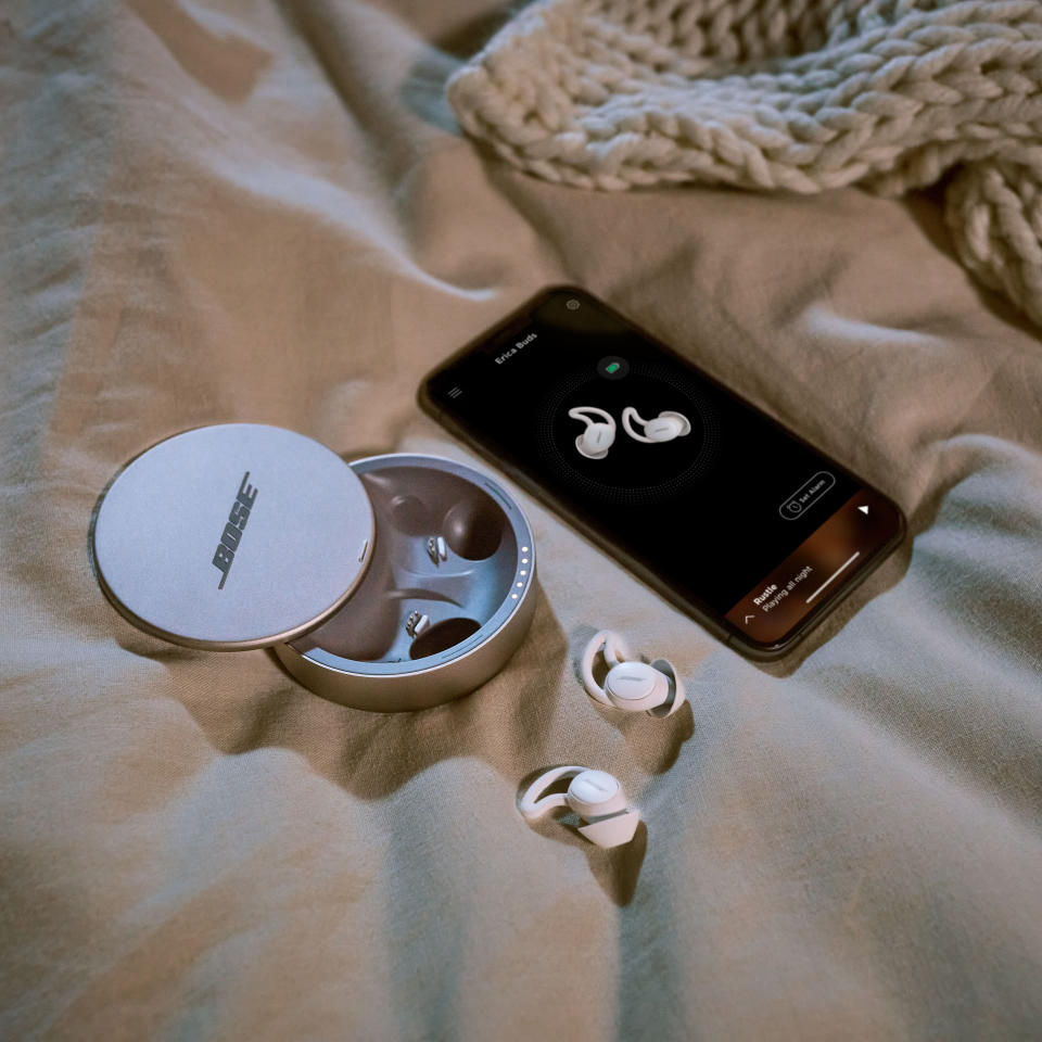 Image of Bose Sleepbuds II and phone app