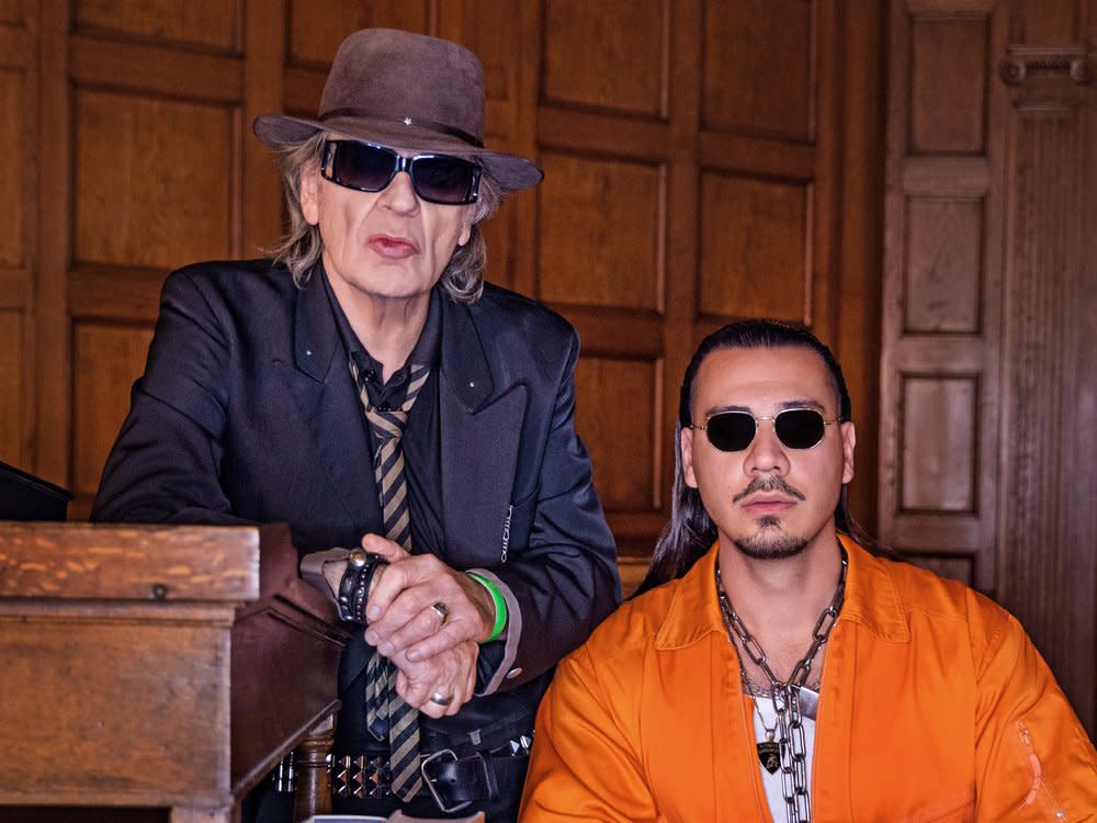 Udo Lindenberg und Apache 207 haben gemeinsam den Song "Komet" veröffentlicht. (Bild: Tine Acke)