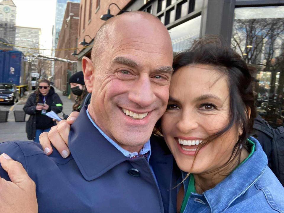 Mariska Hargitay and Christopher Meloni's Cutest Friendship Photos