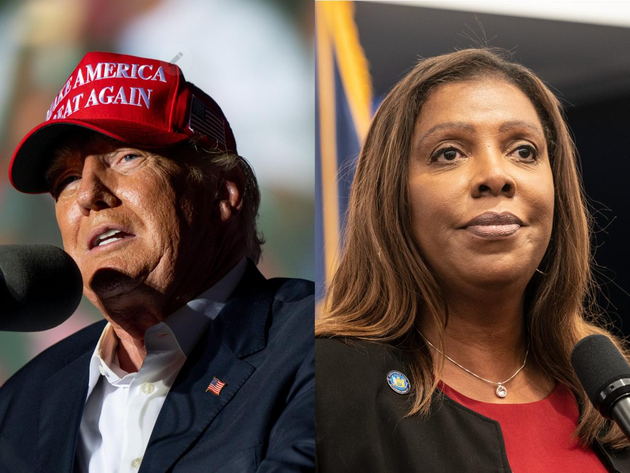 Donald Trump / Letitia James