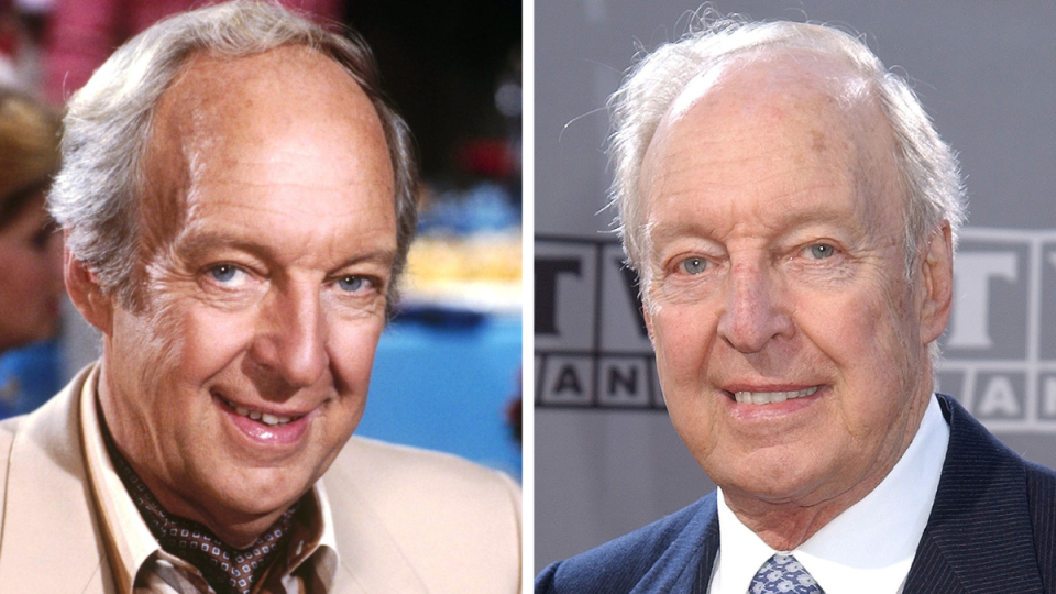 Conrad Bain Left: 1976; Right: 2003