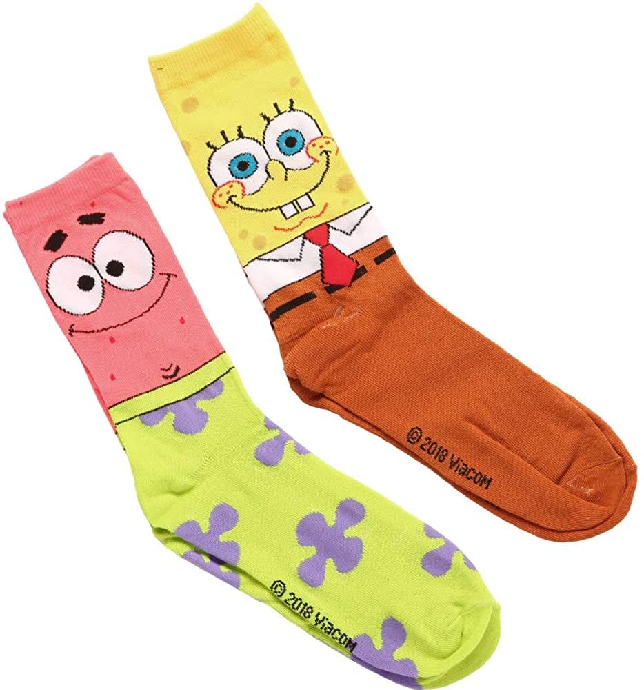 <p>A fan of the show will love these cheerful <span>SpongeBob SquarePants Face Socks</span> ($10). You can share it with your best friends, one of you gets SpongeBob and the other Patrick.</p>