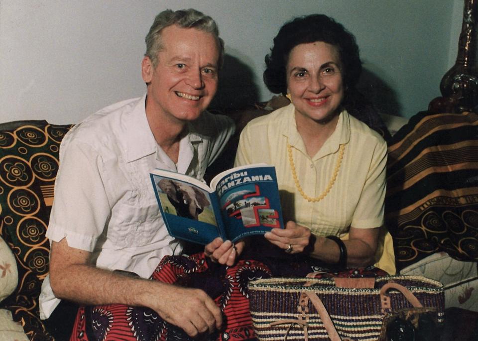 Julian and Charlotte Bridges in 1987, just back to Abilene from a mission trip to Tanzania.