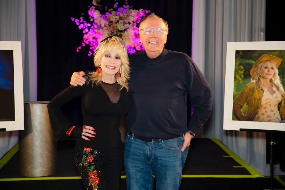 Dolly Parton and James Patterson