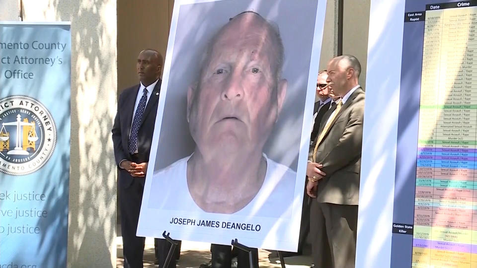 Authorities identify Joseph James DeAngelo as the 