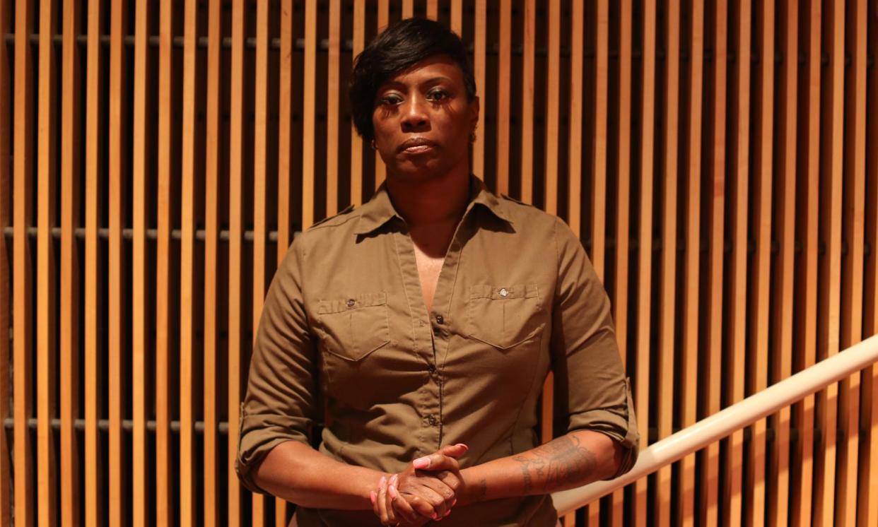 <span>Crystal Mason, who was convicted after a 2018 trial.</span><span>Photograph: Ed Pilkington/The Guardian</span>
