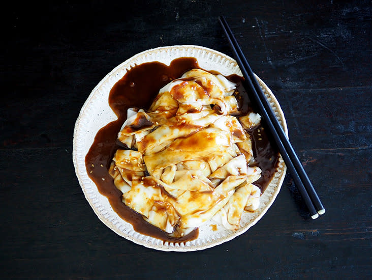 Missing Penang's prawn paste 'chee cheong fun'? Get your cravings sorted out at Penang Street Food with the milder tasting sauce — Pictures by Lee Khang Yi