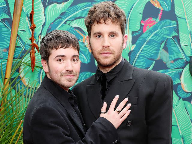 <p>Kevin Mazur/Getty</p> Noah Galvin and Ben Platt attend The 76th Annual Tony Awards on June 11, 2023 in New York City.