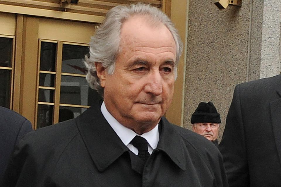 <p>Bernard Madoff exits Manhattan federal court, Tuesday, March 10, 2009</p> (AP)