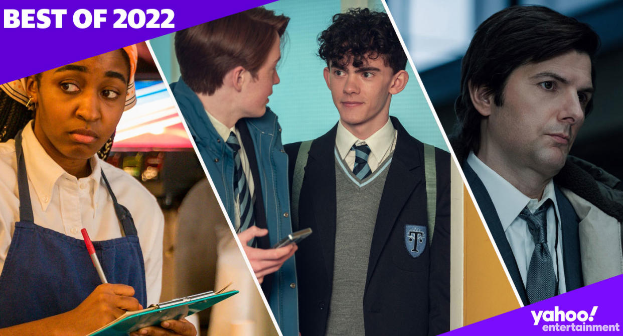 Yahoo UK's best TV of 2022 includes The Bear, Heartstopper, and Severance. (Disney/Netflix/Apple)