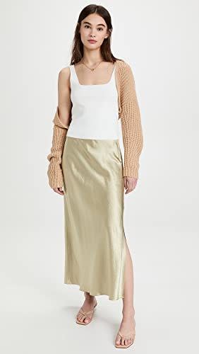 Vince Side Slit Skirt