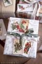 <p>Instead of tracking down vintage postcards, you can use these free printable Christmas gift tags to add a bygone touch to your gifts this year.<br></p><p><strong>Get the tutorial at <a href="https://www.ellaclaireinspired.com/free-printable-vintage-gift-tags/" rel="nofollow noopener" target="_blank" data-ylk="slk:Ella Claire;elm:context_link;itc:0;sec:content-canvas" class="link ">Ella Claire</a>. </strong> </p>