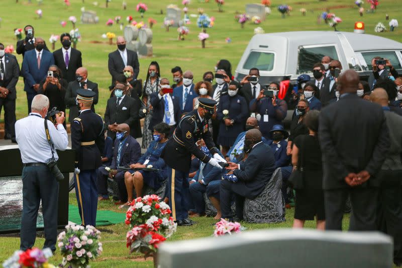 Burial of Rep. John Lewis in Atlanta