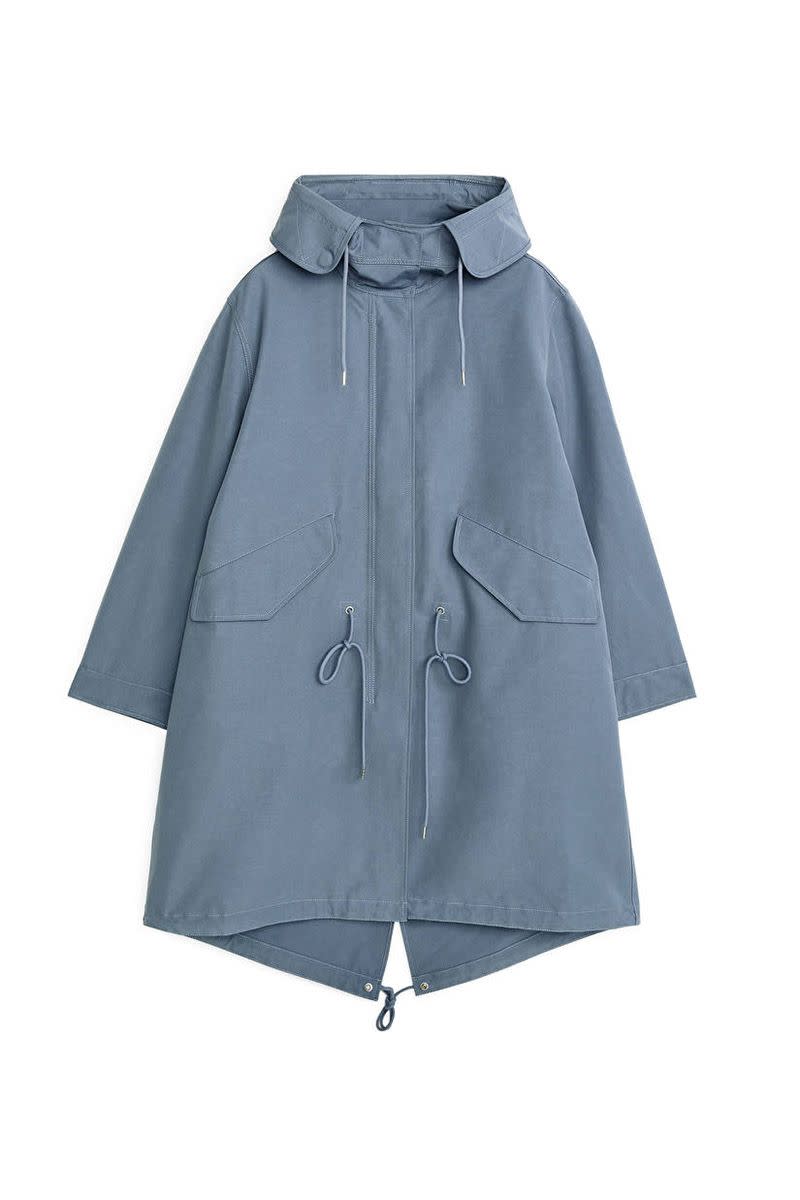 Arket fishtail parka