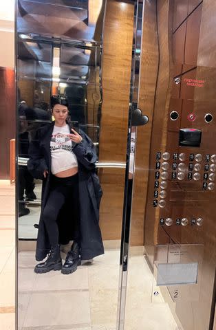 <p>Kourtney Kardashian Instagram</p> The Kardashians star announced her pregnancy last month