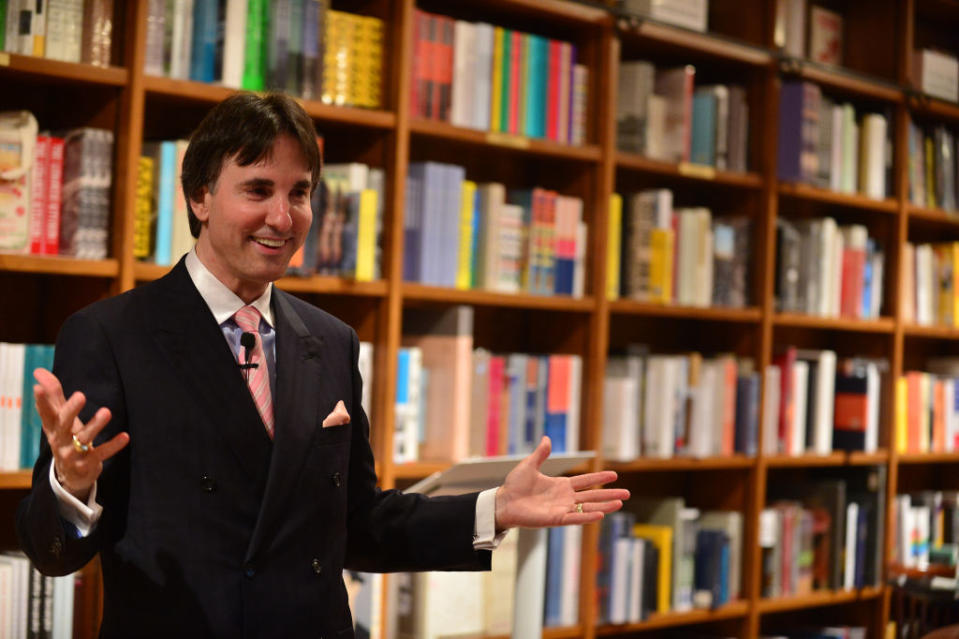 Author Dr. John Demartini at a book-signing in 2014 in Florida, America. (Photo by Vallery Jean/FilmMagic via Getty)