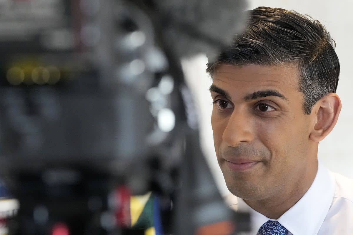 Prime Minister Rishi Sunak who is open to hearing case for ditching the ‘tourism tax’  (PA Wire)