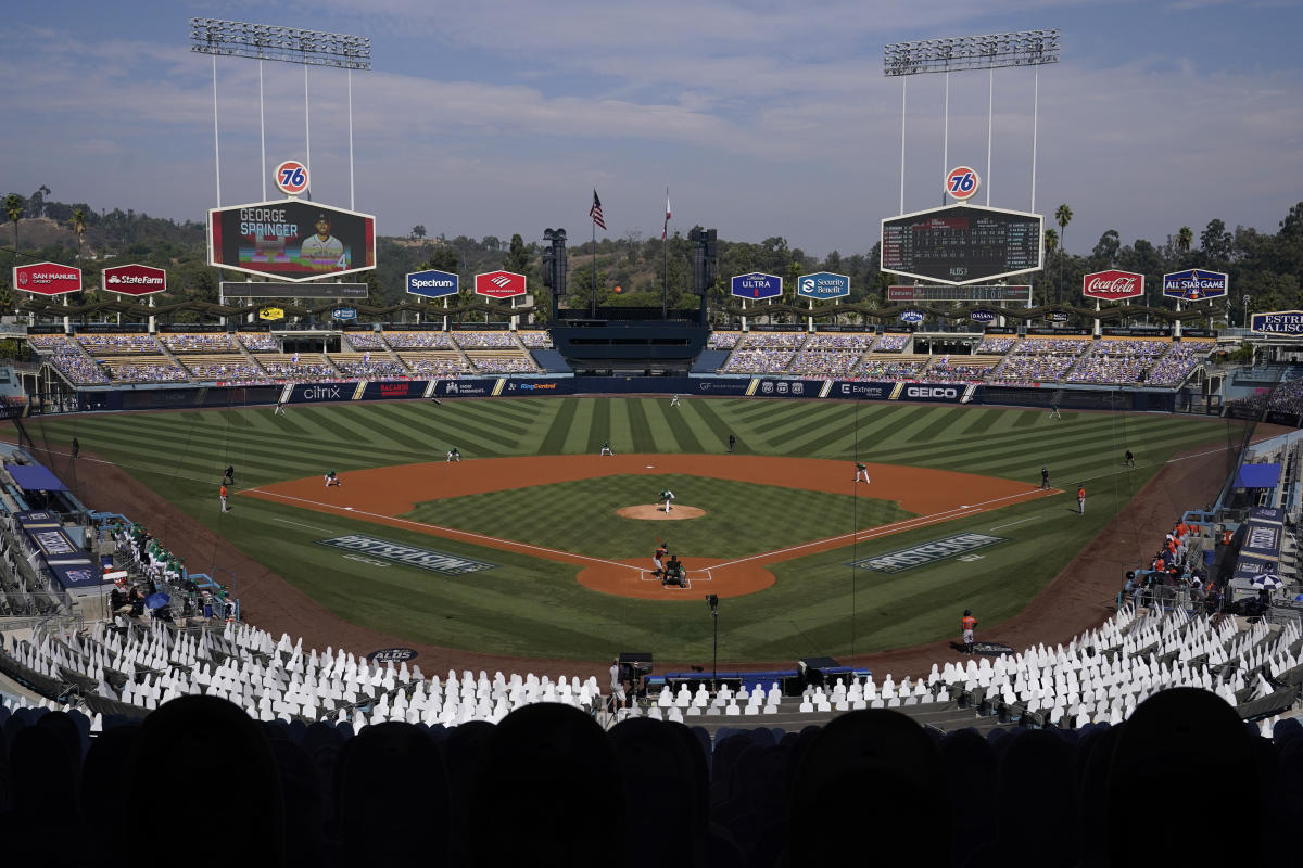 Dodger Stadium Hosts Away Game Viewing Parties With World Series