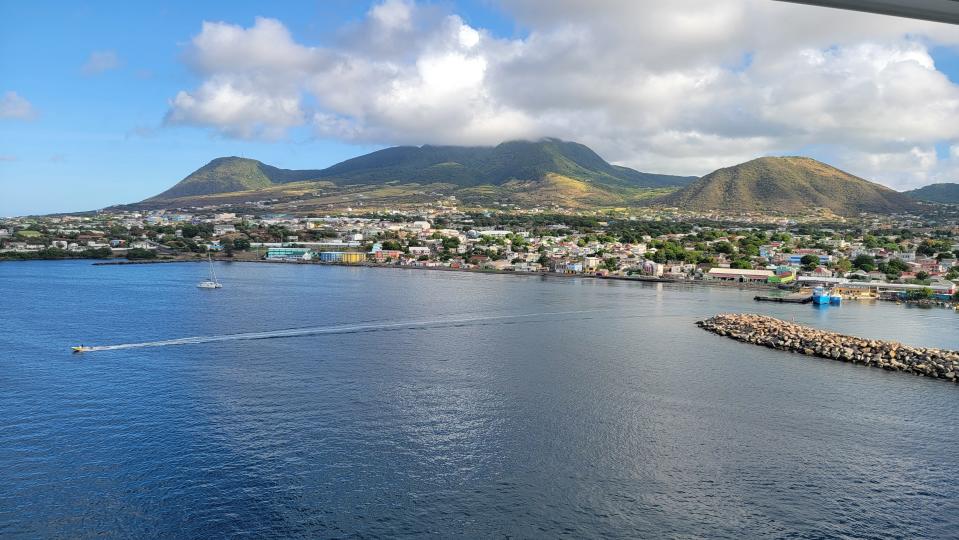 St. Kitts View from Balcony Harmony of the Seas