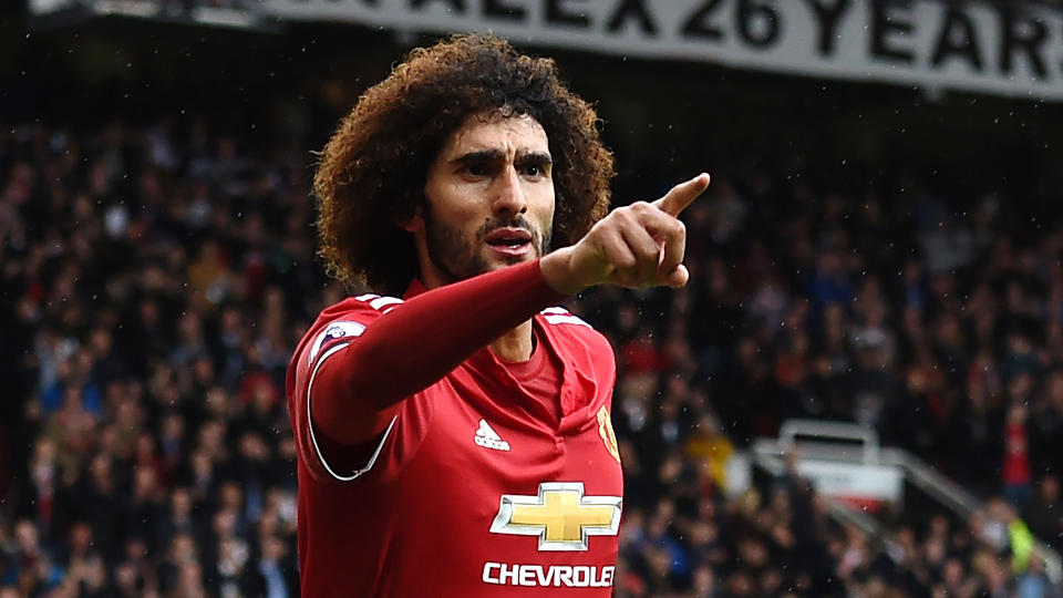 Marouane Fellaini played a pivotal role in Paul Pogba’s absence.