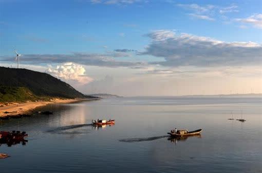 「中國第一大淡水湖」鄱陽湖昔日美景。（圖／翻攝自新華網）