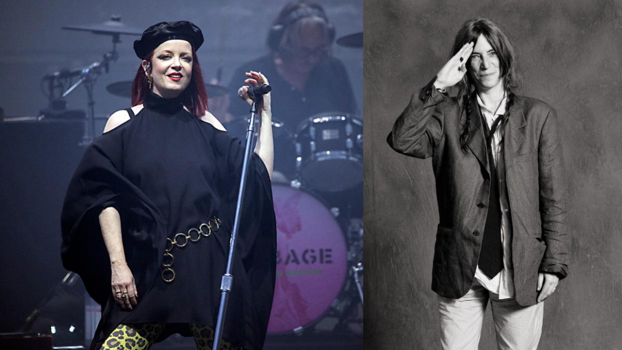  Patti Smith and Shirley Manson. 