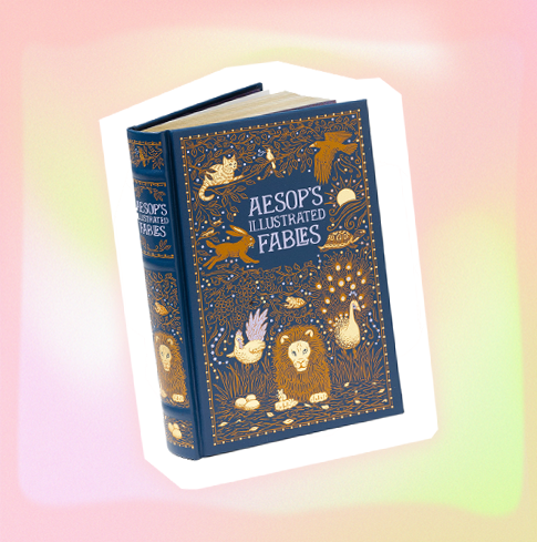 <p>Aesops Illustrated Fables</p><p>amazon.com</p><p>$20.00</p><p><a href="https://www.amazon.com/dp/143514483X?tag=syn-yahoo-20&ascsubtag=%5Bartid%7C10065.a.42396746%5Bsrc%7Cyahoo-us" rel="nofollow noopener" target="_blank" data-ylk="slk:Shop Now;elm:context_link;itc:0;sec:content-canvas" class="link ">Shop Now</a></p><span class="copyright">Design by Francisco Serrano</span>