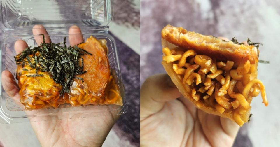 32 day punggol pasar malam - instant noodles spring roll flavours