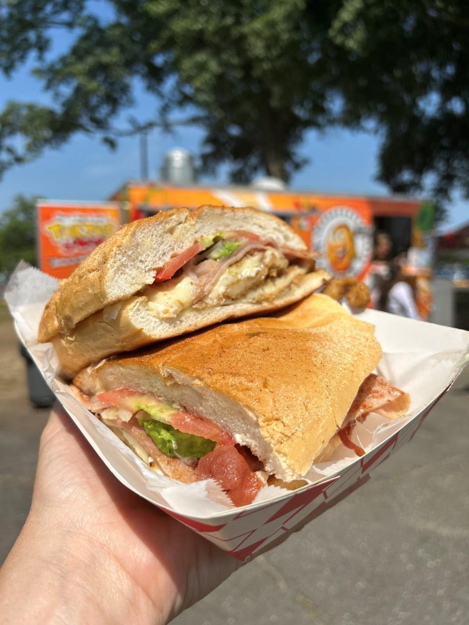 A torta from the Tortas Lokas food truck, whose owners also run five restaurants in North Jersey.