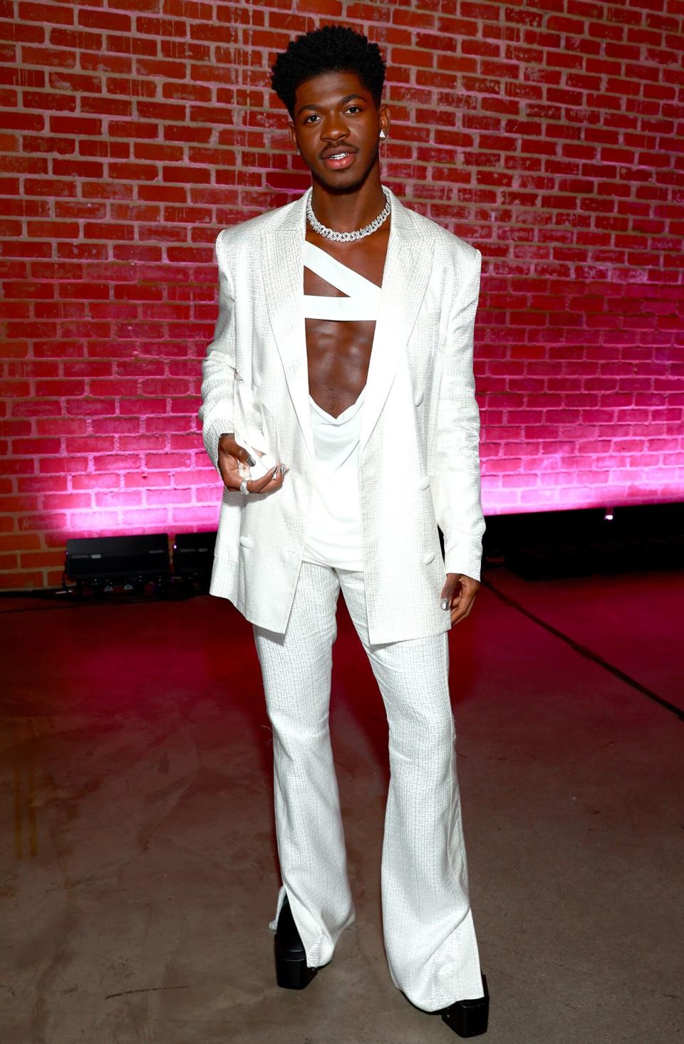 Lil Nas X, recipient of the Innovator of the Year award, attends Variety's Hitmakers Brunch presented by Peacock | Girls5eva on December 04, 2021 in Downtown Los Angeles