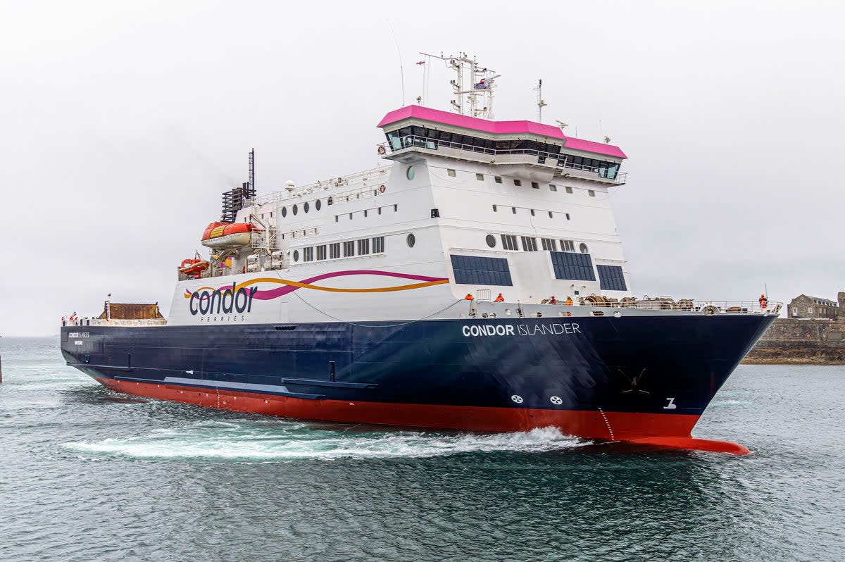 The Condor Islander scraped the Elizabeth East Berth (Condor Ferries)