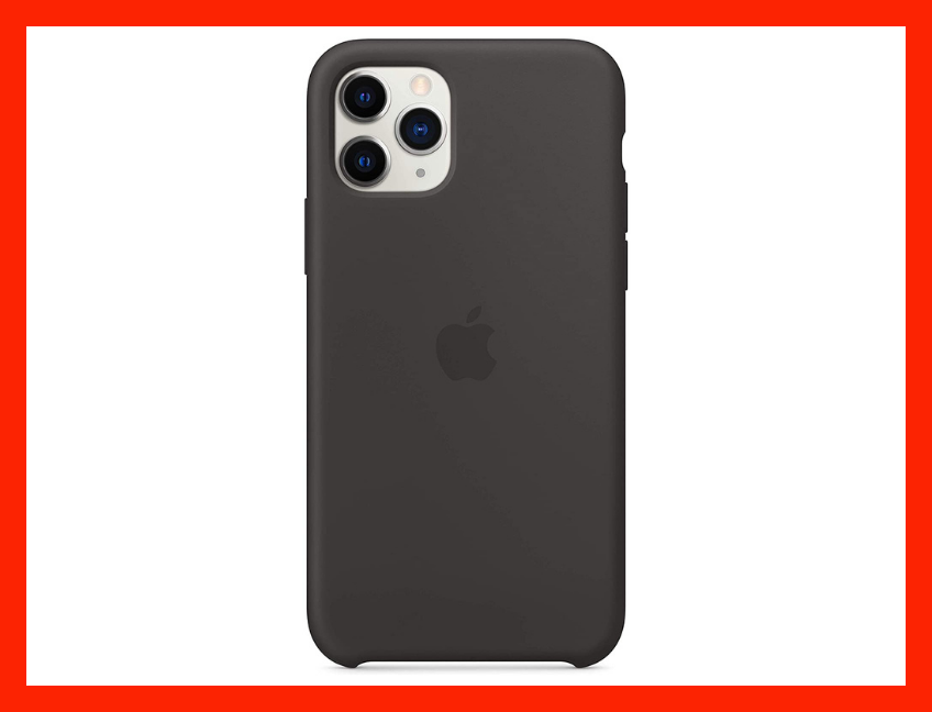 Save 62 percent on the Apple Silicone Case (for iPhone 11 Pro)—Black. (Photo: Amazon)