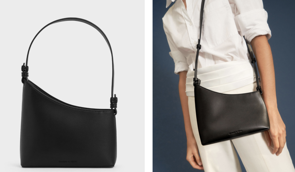 PHOTO: Charles & Keith. Asymmetrical Shoulder Bag