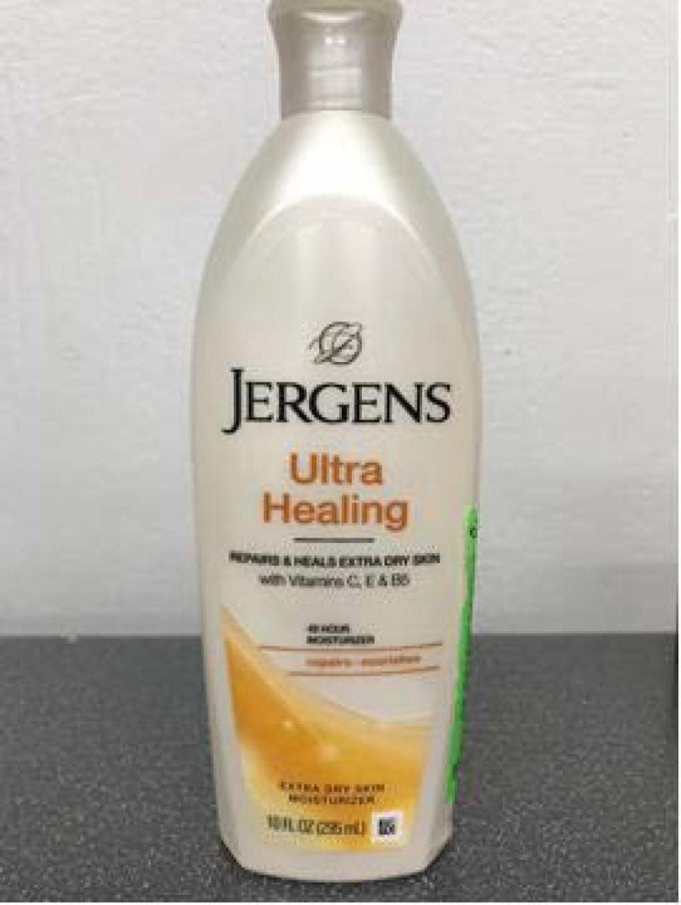 Manufacturer Kao USA is recalling select units of 3-ounce and 10-ounce bottles of Jergens Ultra Healing Moisturizer, as they may contain a bacterium that could be harmful to people with health problems.