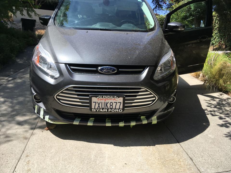 When Annabelle Gurwitch's Ford C-Max Hybrid was repossessed last summer, the front bumper was rigged with duct tape to defer the cost of repair.