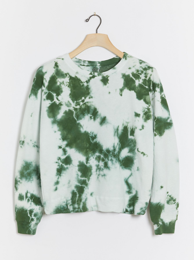 Velvet by Graham & Spencer Adelpha Tie-Dye Sweatshirt (Photo via Anthropologie)