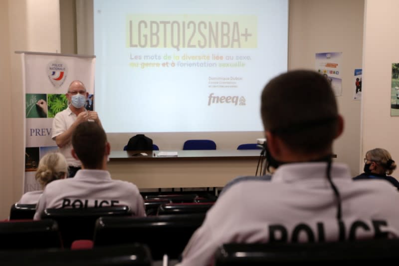 Police officers attend anti-LGBT discrimination workshop in Orleans