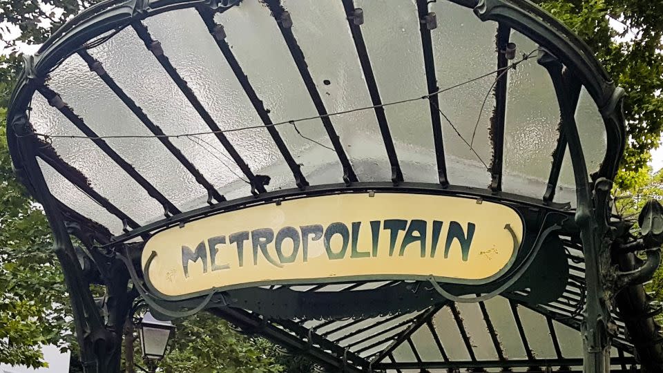 Some of Paris' older Métro stations are works of art. - Barry Neild/CNN