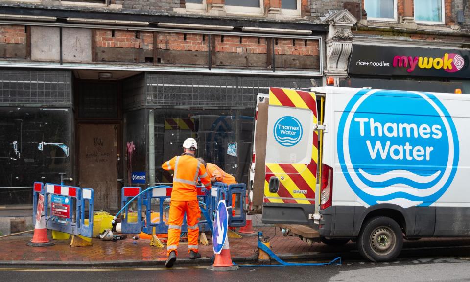 <span>Thames Water was fined £104m by Ofwat.</span><span>Photograph: Maureen McLean/REX/Shutterstock</span>