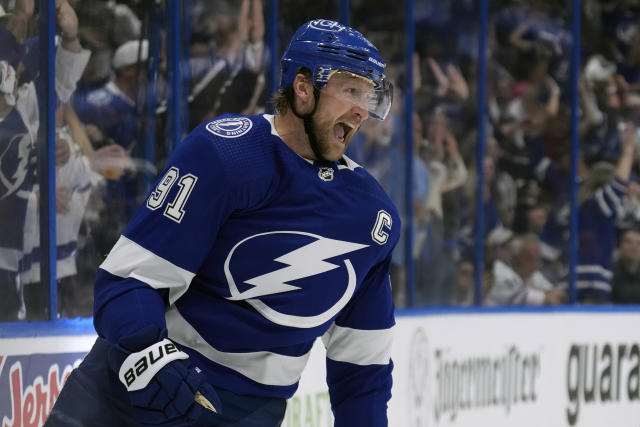 Florida Panthers left wing Mason Marchment (19) against the Tampa Bay  Lightning during the first period in Game 4 of an NHL hockey Stanley Cup  first-round playoff series Saturday, May 22, 2021