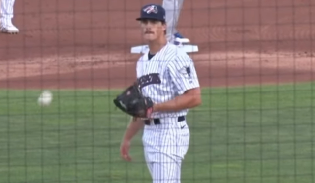 Yankees' pitcher Chase Hampton emerging as top pitching prospect