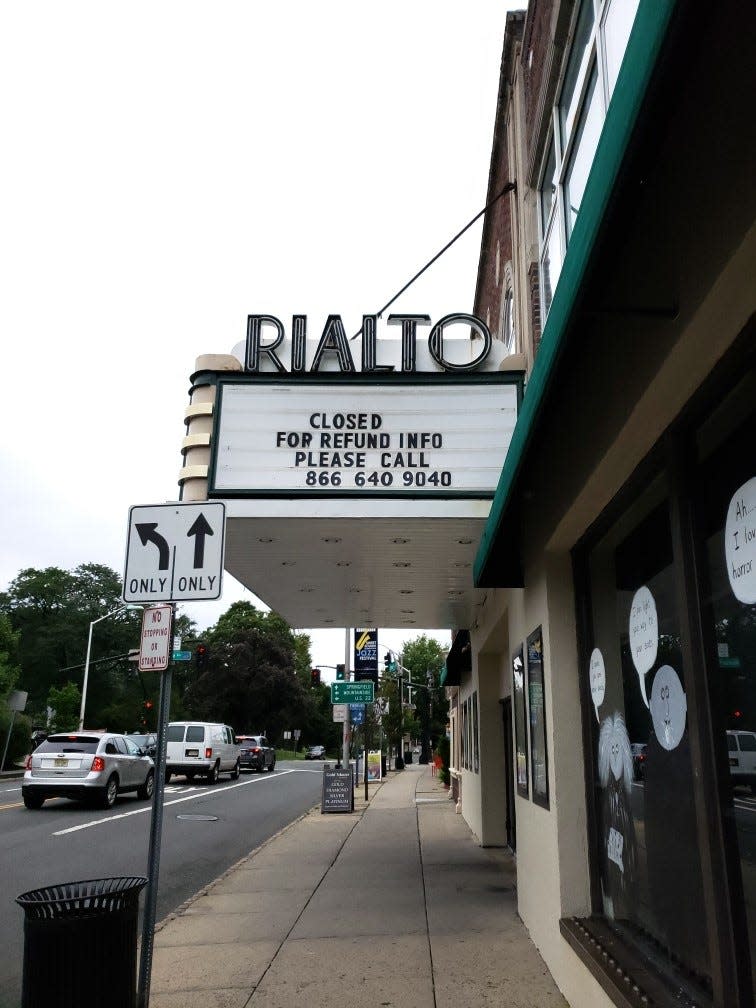 The Rialto in downtown Westfield closed unexpectedly in August 2019.