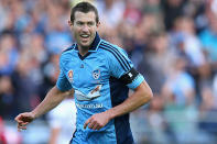 The third most capped Socceroo, Brett Emerton returned to Australia after a stellar eight-year career with Blackburn Rovers in the Premier League. He managed 7 goals in 57 appearances for Sydney FC and announced his retirement in January 2014 citing persistent back issues.