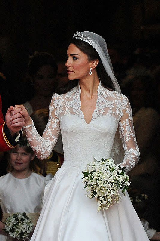 Kate Middleton's Wedding Dress; $400,000