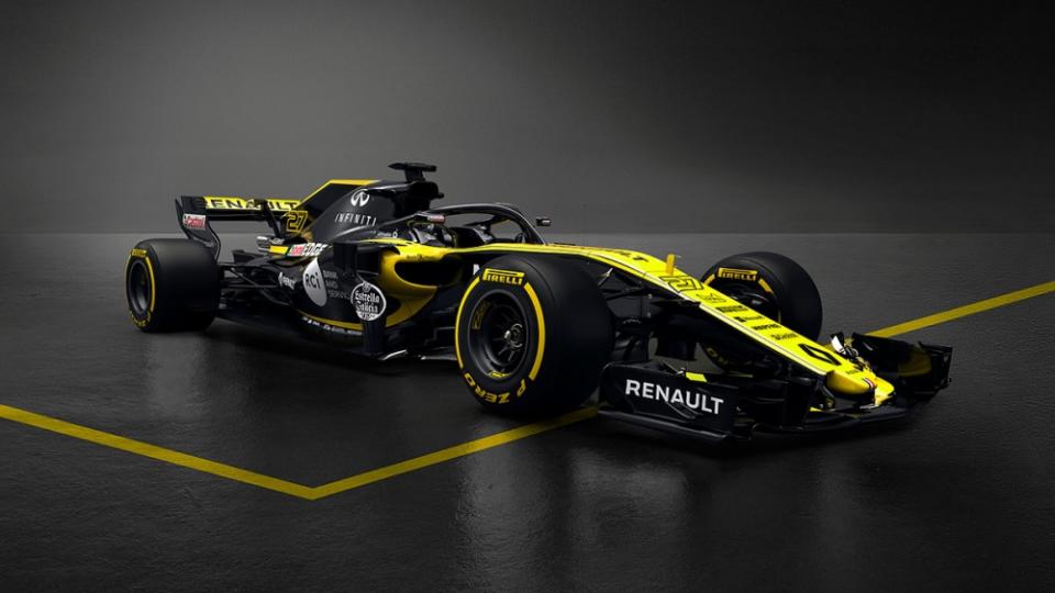 Renault新F1賽車RS18現身