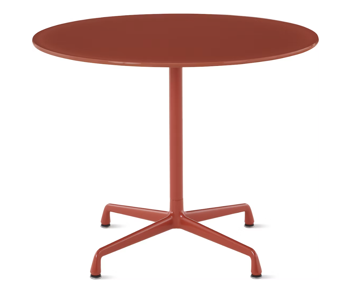 <p><a href="https://us.hay.com/desks-tables-dining-tables/eames-dining-table-herman-miller-x-hay/2548635.html?lang=en_US" rel="nofollow noopener" target="_blank" data-ylk="slk:Shop Now;elm:context_link;itc:0;sec:content-canvas" class="link rapid-noclick-resp">Shop Now</a></p><p>Red Bistro Table</p><p>Hay x Herman Miller</p><p>$2495.00</p>