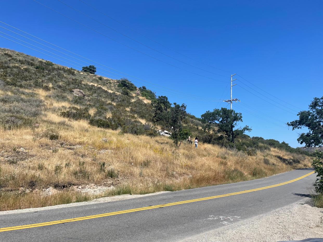 A man was found dead in his car on a hillside off Westlake Boulevard, south of Potrero Road, in Thousand Oaks on Saturday morning. Authorities on Tuesday identified victims of three separate fatal crashes last week on local roads.