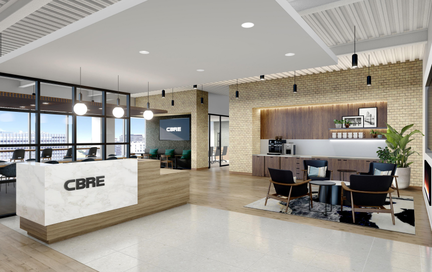 CBRE Inc. is moving to BMO Tower's 18th floor.